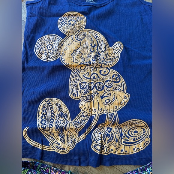 Disney Parks Women’s Mickey Paisley Sleepwear Set. Size medium - Picture 5 of 8